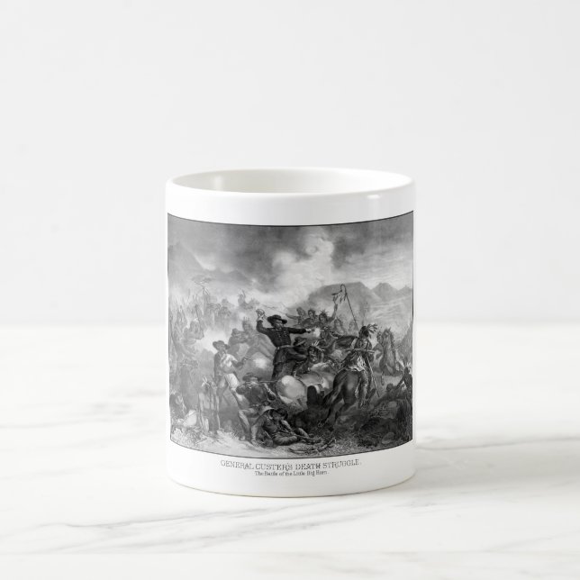 Mug Death Struggle du Général Custer's (Centre)