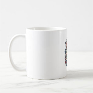 Mug Débardeur graphique vectoriel de récolte automnale