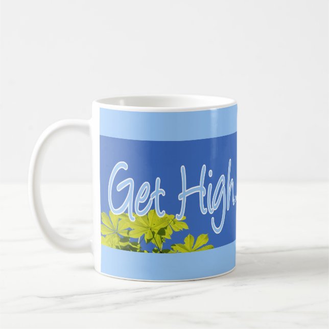 Mug Debout, montez dans un arbre arboriste (Gauche)