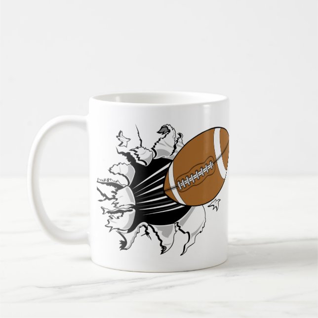 Mug Début football (Gauche)