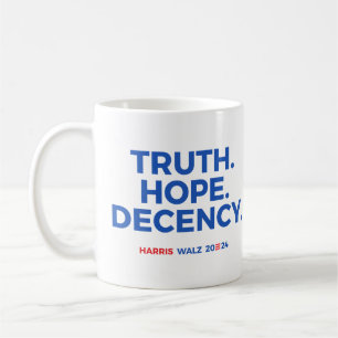 Mug Décence de Vérité Espérance - Harris Walz 2024