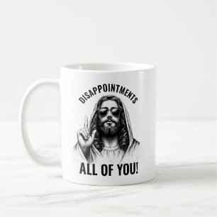 Mug Déceptions Vous Tous - Jésus Mème Drôle