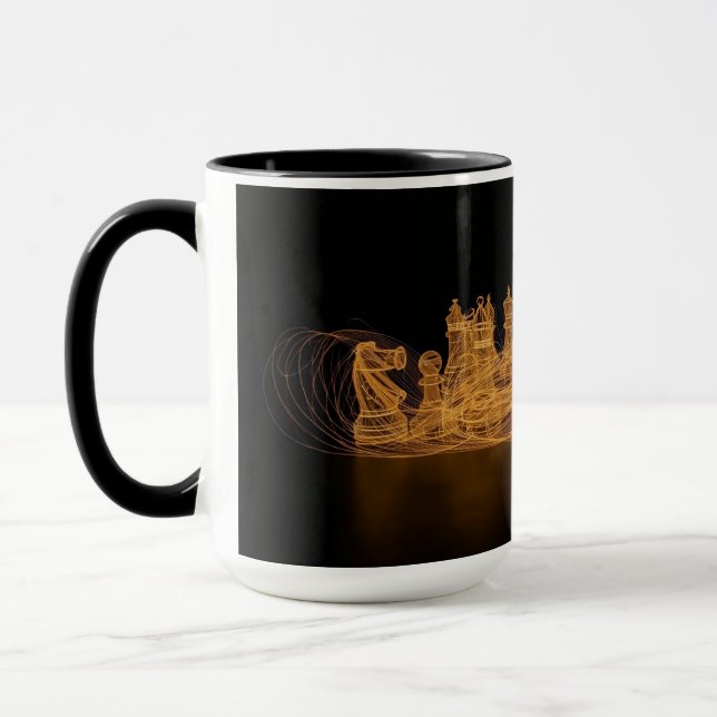 Mug d'échecs illuminé (Gauche)