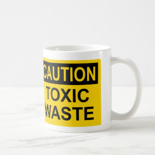 Mug Déchets toxiques de précaution