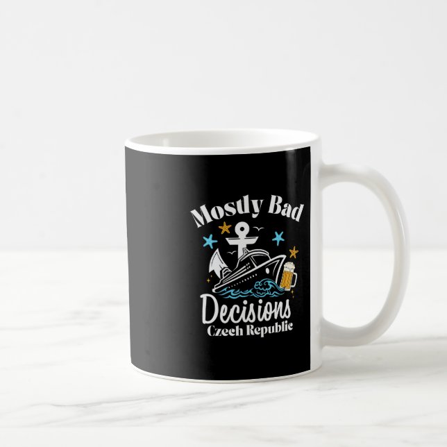 Mug Décisions Mostly D République tchèque Spring Break (Droite)