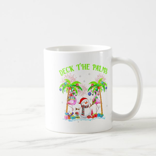 Mug Deck The Palms Flamingo Trocal Christmas Lights Pa (Droite)