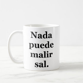 Mug Declaración de optimismo forzado
