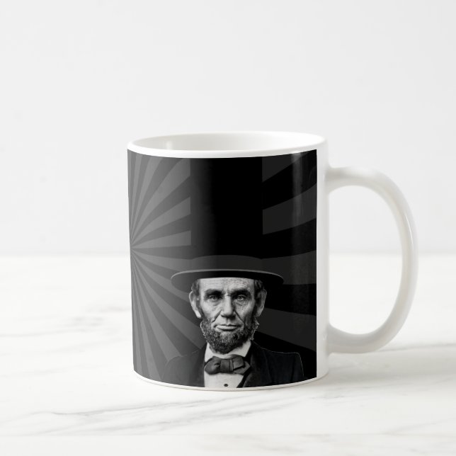 Mug Déclaration de mode présidentielle Abraham Lincoln (Droite)