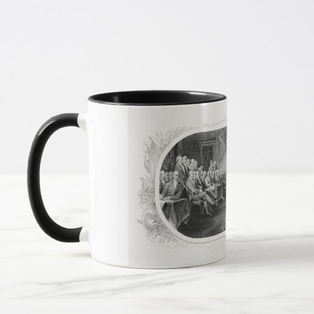 Mug Déclaration d'indépendance : Projet de loi de 2 $, (Gauche)
