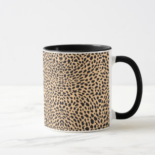 Mug Décor de guépard de peau