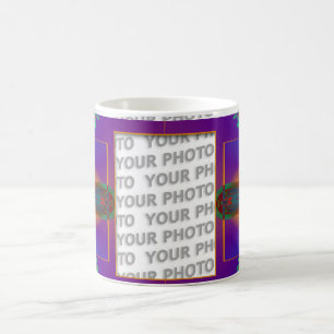 Mug Décor fractal Apophyse + votre photo