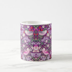 Mug Décoratif Violet William Morris Strawberry Thief 