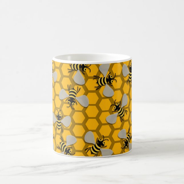 Mug décoration d'abeilles (Centre)