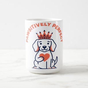 Mug Décoration de nurserie royale pour chien absolumen