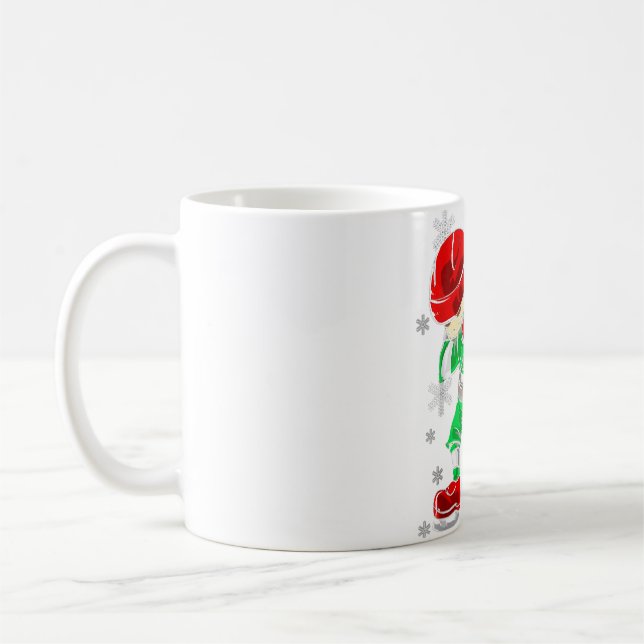 Mug Décoration des équipes de hockey sur glace Noël (Gauche)