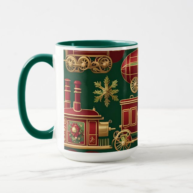 mug décorations de noël steampunk (Gauche)
