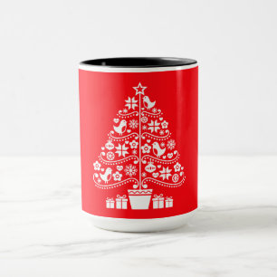 Mug Décorations de Noël traditionnelles scandinaves