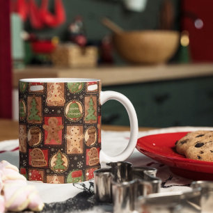 Mug Décorations en pain d'épice de Noël