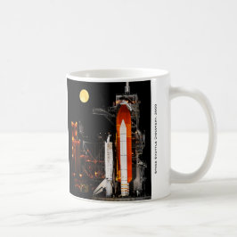 Mug Découverte et Pleine lune de navette spatiale 2009