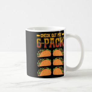 Mug Découvrez Mon Pack 6 Taco Fast Food Cinco De Mayo 