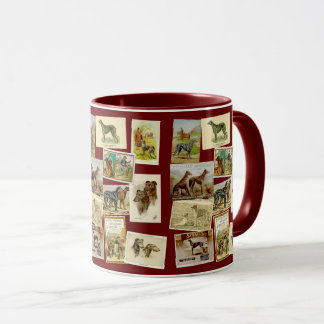 Mug Deerhound Vintage