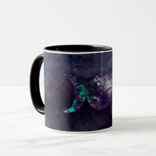 Mug Déesse Triple Lune Univers Luna Personnalisé