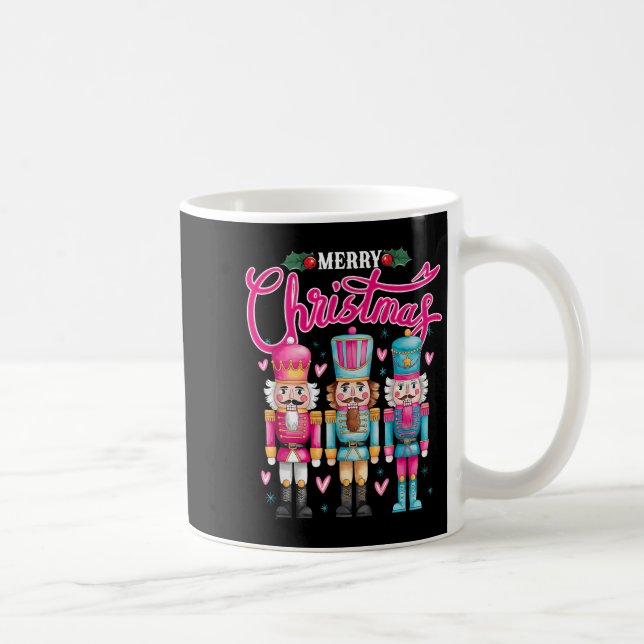 Mug Deez Nuts Nutcracker Joyeux Noël Matching Paja (Droite)