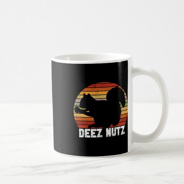 Mug Deez Nutz Casse-noix Écureuil Gopher Chipmunk Dees (Droite)