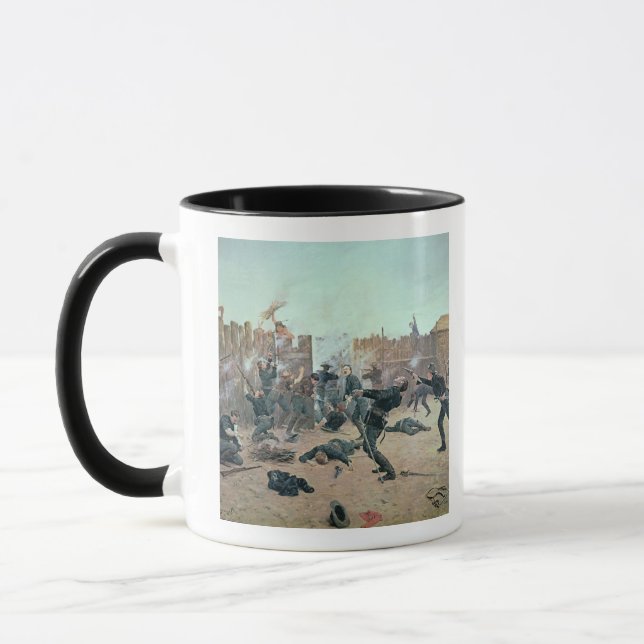 Mug Défense du fort : Les Indiens attaquent une (Gauche)