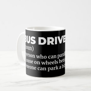 Mug Définition amusante du pilote de bus