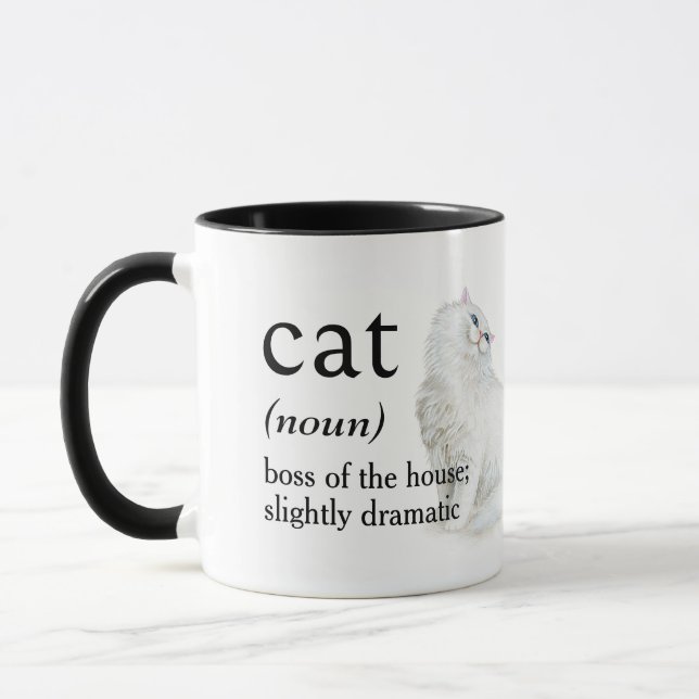 Mug Définition CAT du dictionnaire (Gauche)