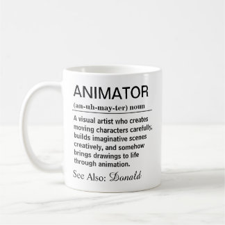Mug Définition d'animateur drôle