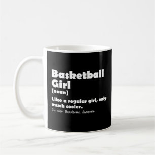 Mug Définition de dictionnaire drôle de fille de baske