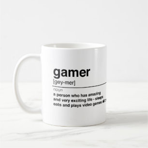 Mug Définition de Gamer
