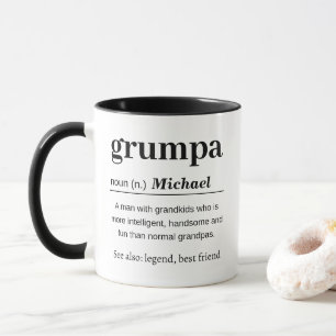 Mug Définition de Grumpa