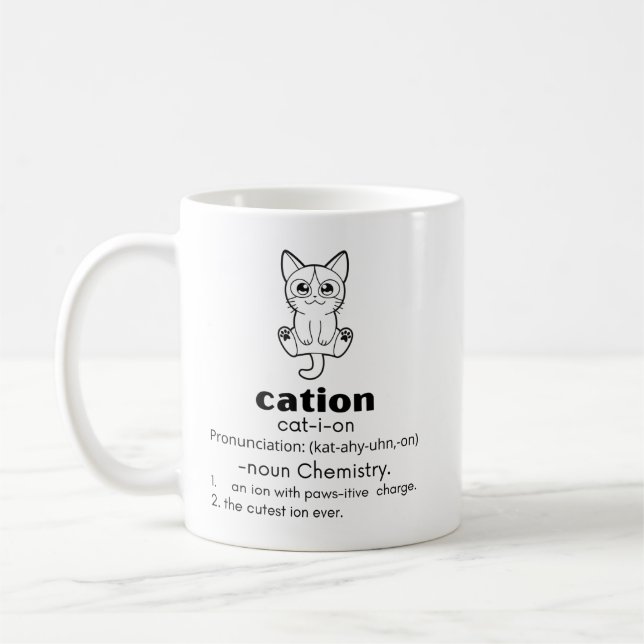 Mug Définition de la cation (Gauche)