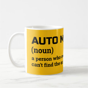 Mug Définition de la mécanique automatique - Drôle caf