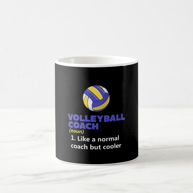Mug Définition de l'entraîneur de volley-ball (Centre)
