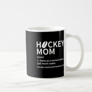 Mug Définition de Maman de Hockey Joueuse de Hockey su