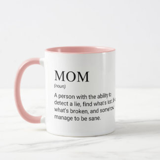 Mug Définition de maman drôle et adorable
