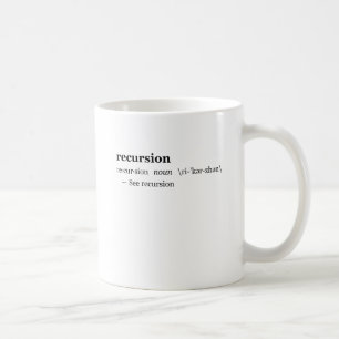 Mug Définition de récursion