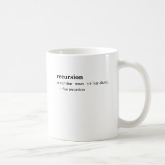 Mug Définition de récursion