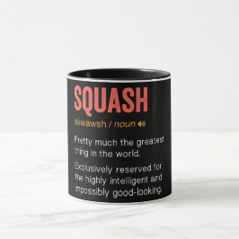 Mug Définition de squash drôle
