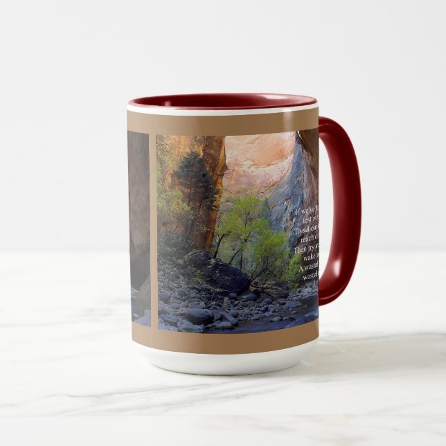 Mug Définition des objectifs Inspiration (Devant droit)