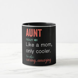 Mug Définition drôle de la tante