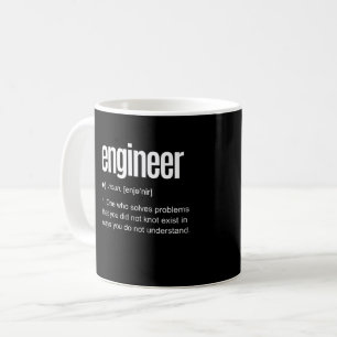 Mug Définition drôle de l'ingénieur