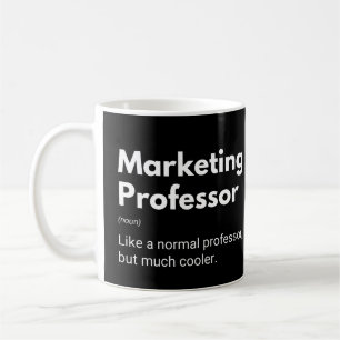 Mug Définition drôle de professeur de marketing