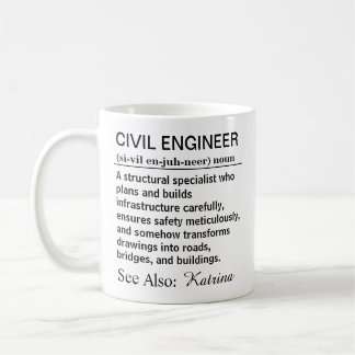 Mug Définition drôle d'ingénieur civil