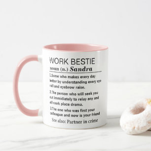 Mug Définition drôle et personnalisée de meilleure ami