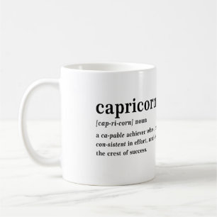 Mug Définition du Capricorne Cadeau d'Astrologie Esthé